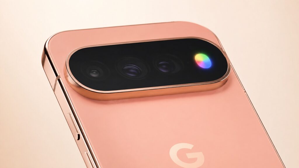 Pixel 11 Pro showing the new RGB indicator