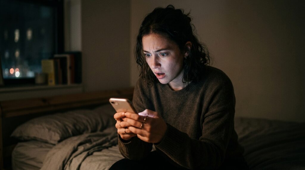 We experience emotions from the information on the screen, not from the device itself