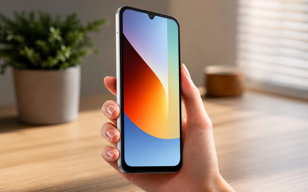 Redmi 17 5G rear view