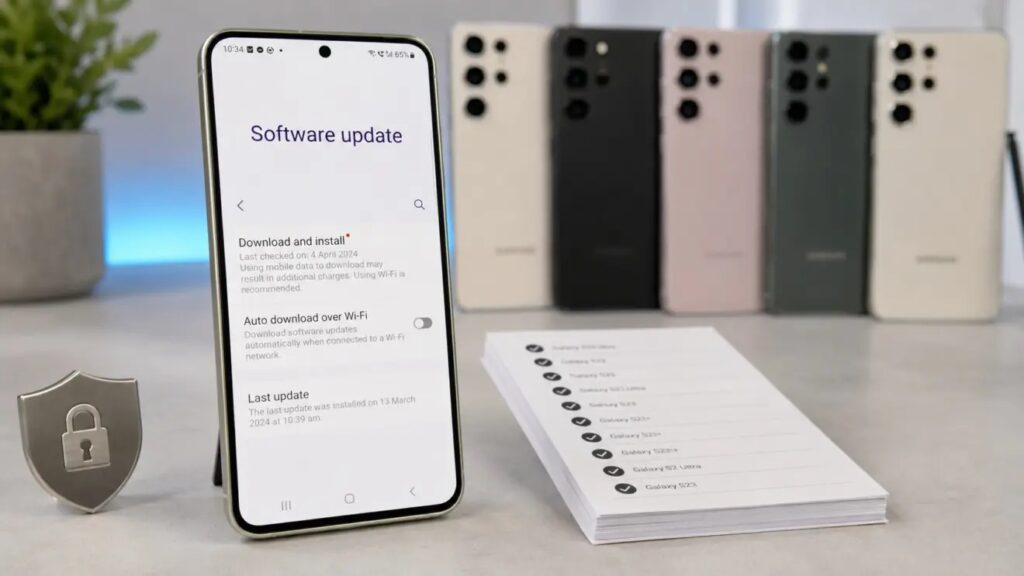 Samsung Galaxy phones still receiving updates but nearing end of support
