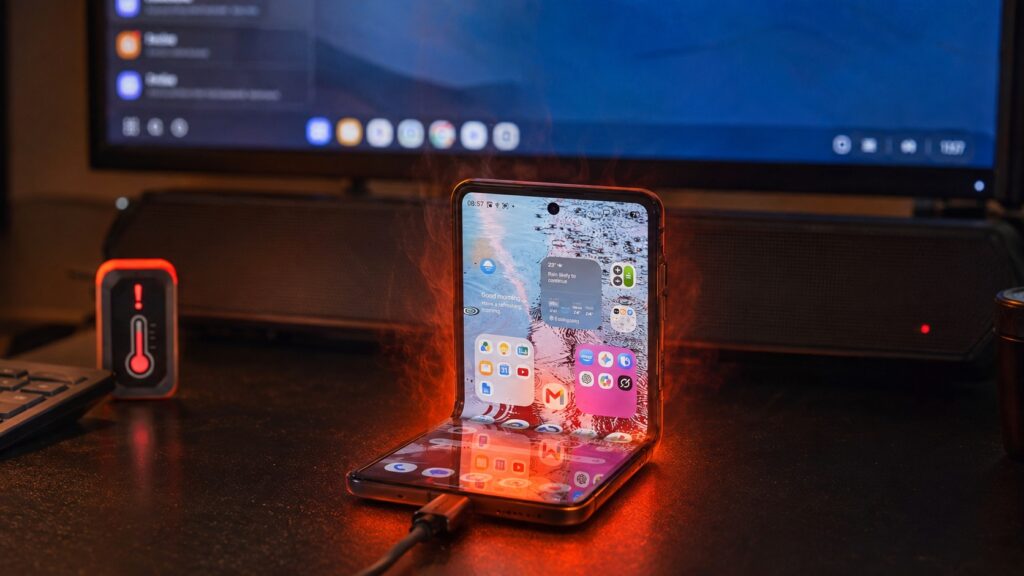 Galaxy Z Flip 7 overheating during DeX use