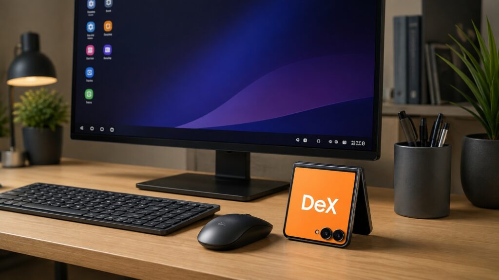 Samsung DeX desktop mode overview