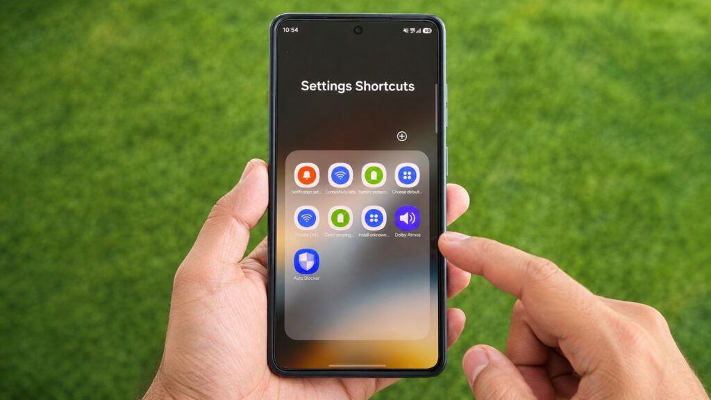 Samsung hidden settings shortcuts menu