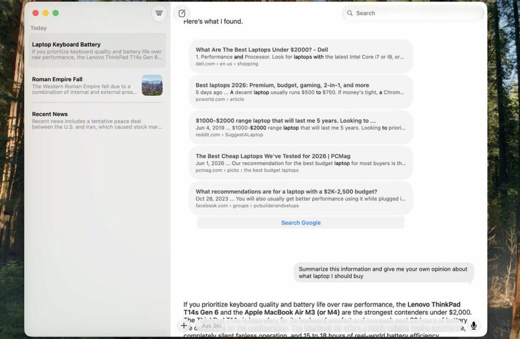 Or a Messages-like layout.