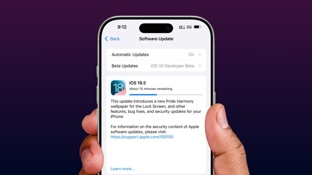 During the download and preparation stages you can still use your phone normally.