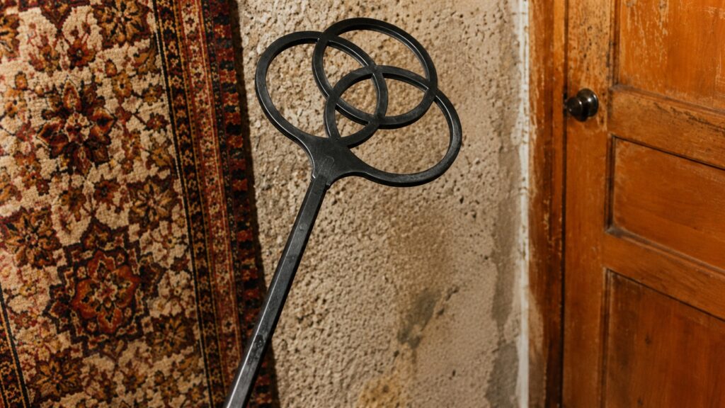 A Soviet carpet beater.
