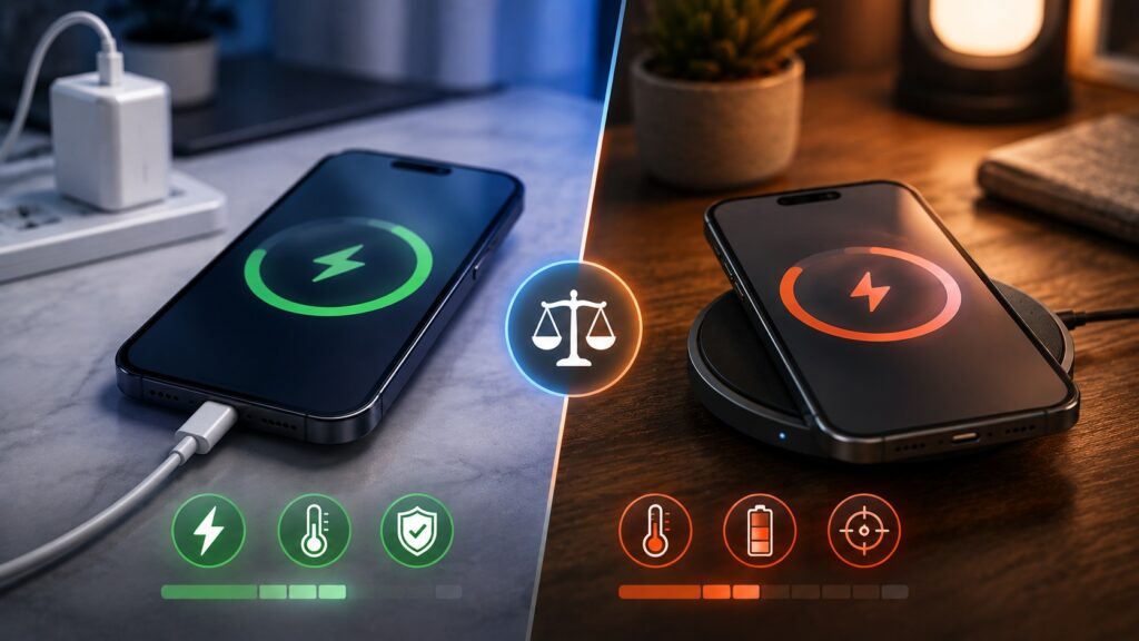 Wireless charging has its advantages too