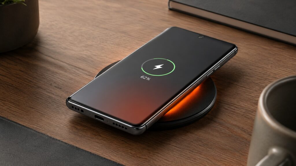 Understanding why smartphones heat up on wireless chargers