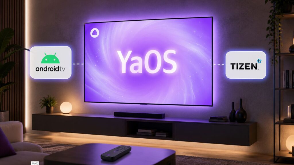 YaOS TVs compared to other smart TV platforms
