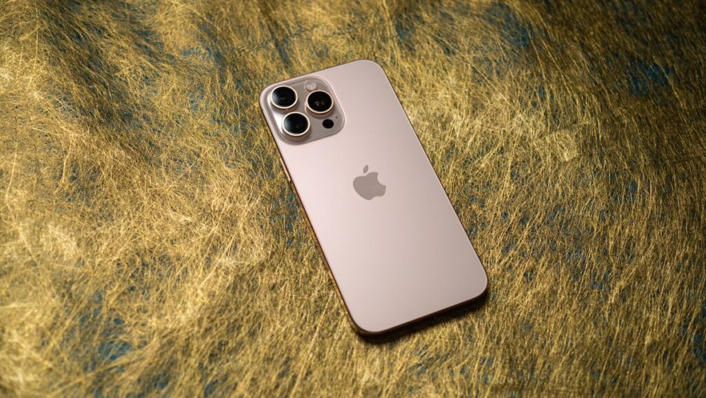 Back panel of the iPhone 16 Pro Max