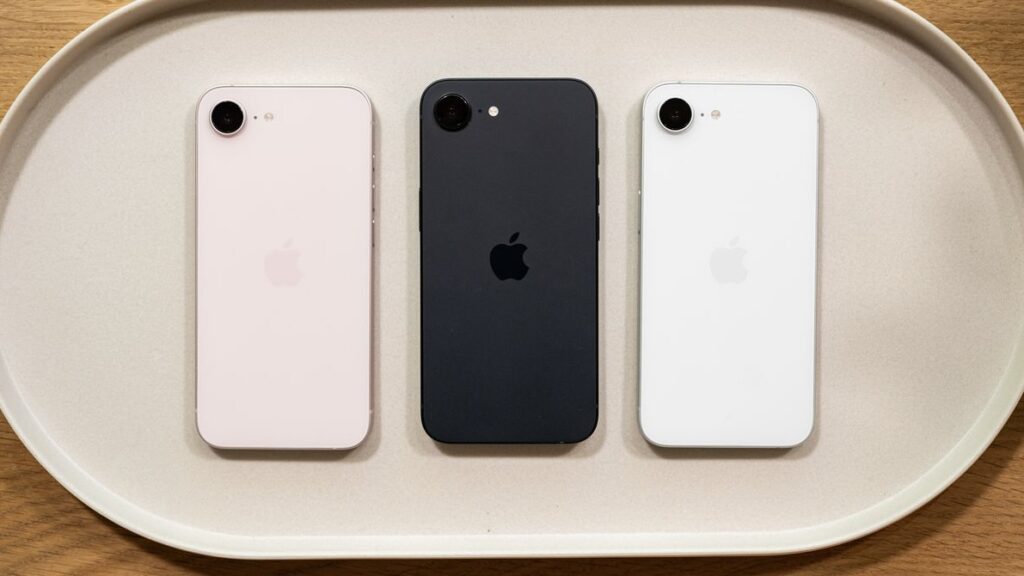 Rumored design and colors of iPhone 18e