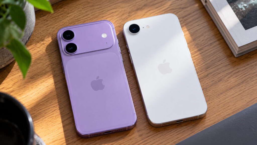 Concept of iPhone 18 and iPhone 18e