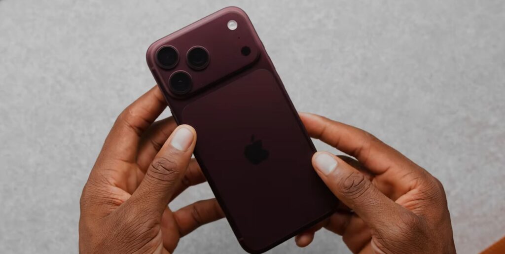 Rear view of the iPhone 18 Pro Max