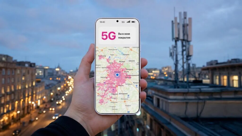 Checking a 5G coverage map