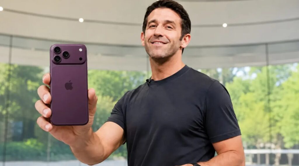 Is the A20 Pro worth upgrading for? iPhone 18 Pro in the hands of John Ternus. Photo.