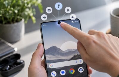 Action Notch Turns the Android Camera Cutout Into a Programmable Button
