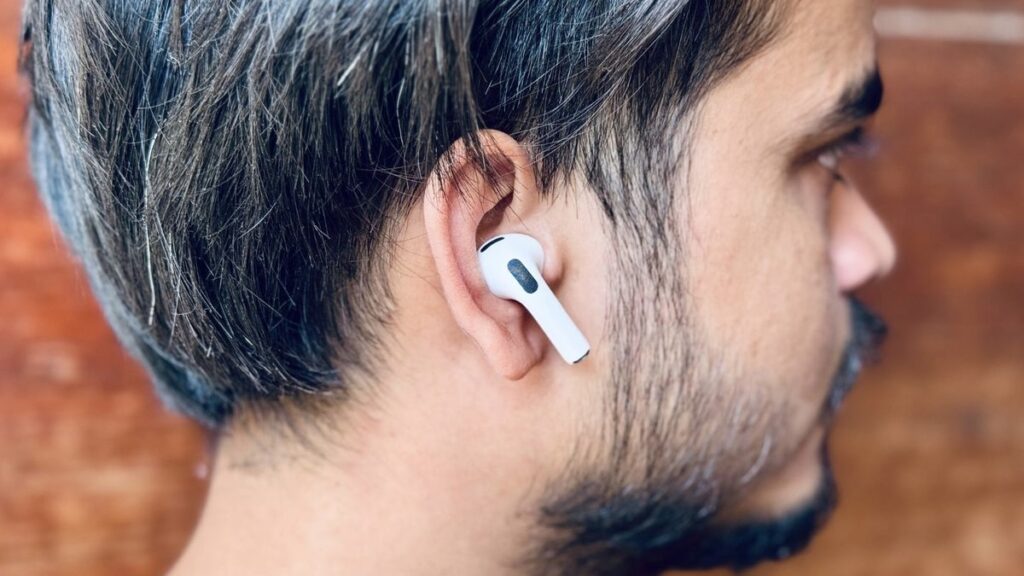 AirPods Pro 3 in the ears