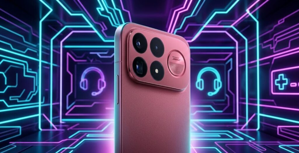 Display, sound, and build. Both smartphones feature Bose-branded speakers. Photo.