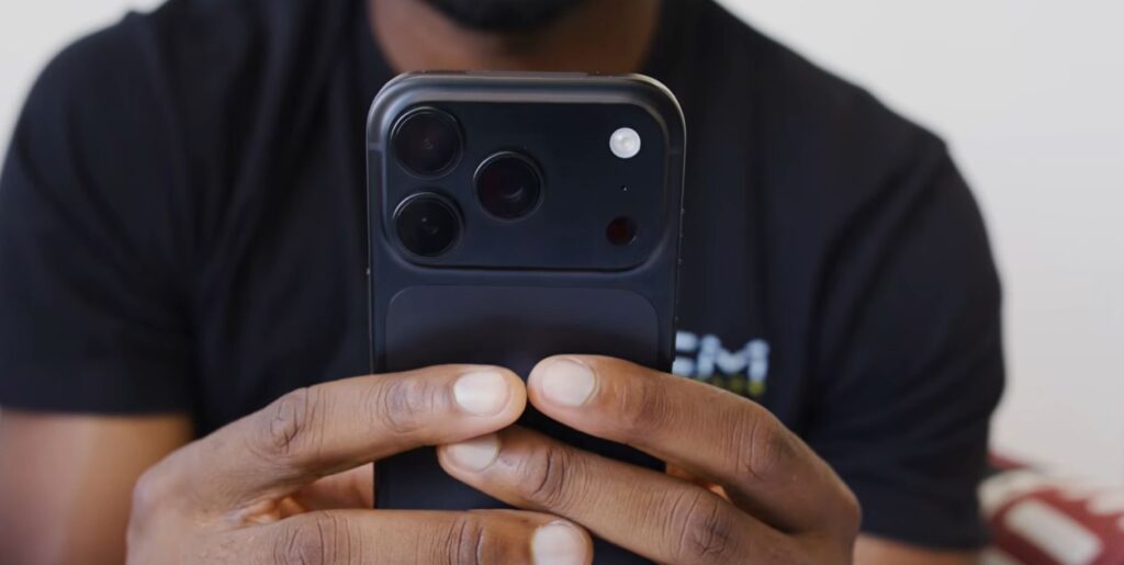 Rear view of the iPhone 18 Pro