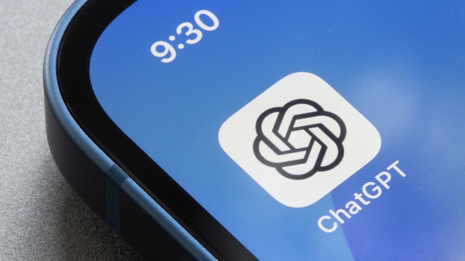 ChatGPT app icon on an iPhone screen