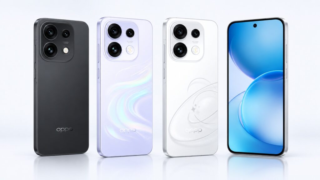 OPPO Reno16, which will receive the update on 22 October