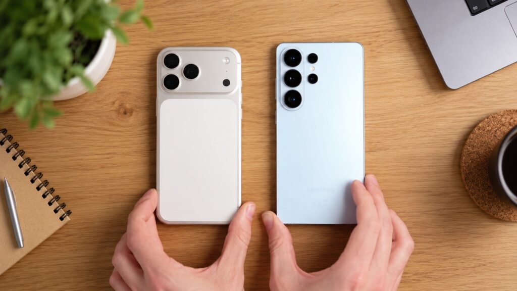 iPhone 17 Pro Max and Galaxy S26 Ultra