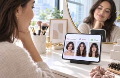 Three Free Android Hairstyle Try-On Apps Compared: AI Rendering vs. Flat Overlays