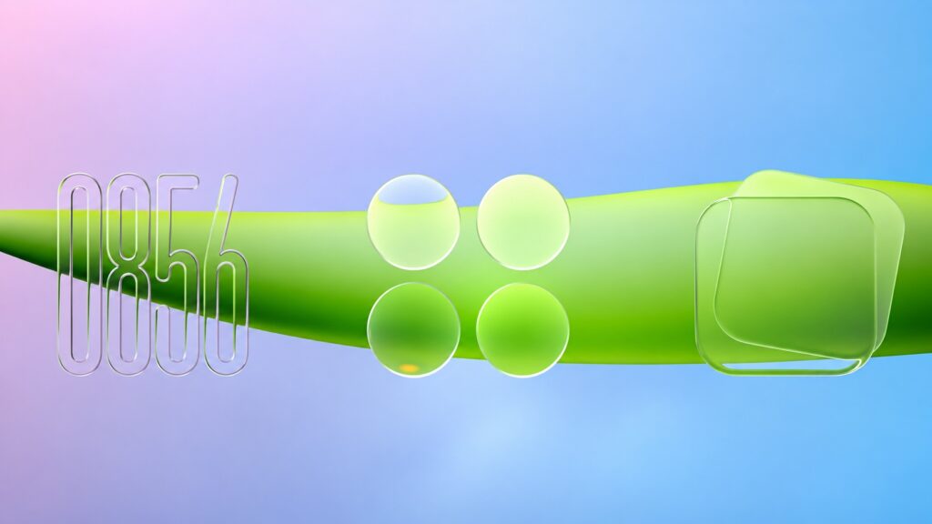 HyperOS 4 icons with the Soft Light Glass effect