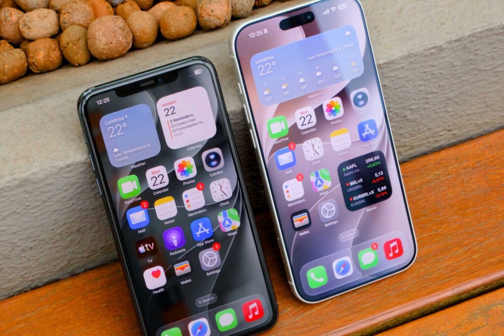 The iPhone 11 Pro Max certainly did not catch up with the iPhone 17 Pro Max in speed, but it improved significantly. Photo.