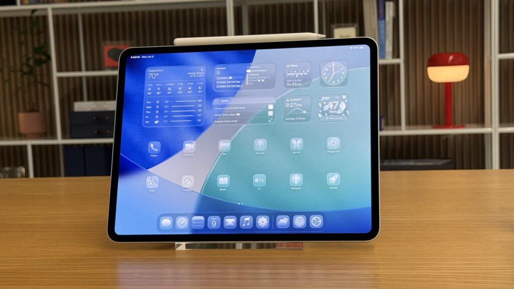 iPadOS 26 on an iPad