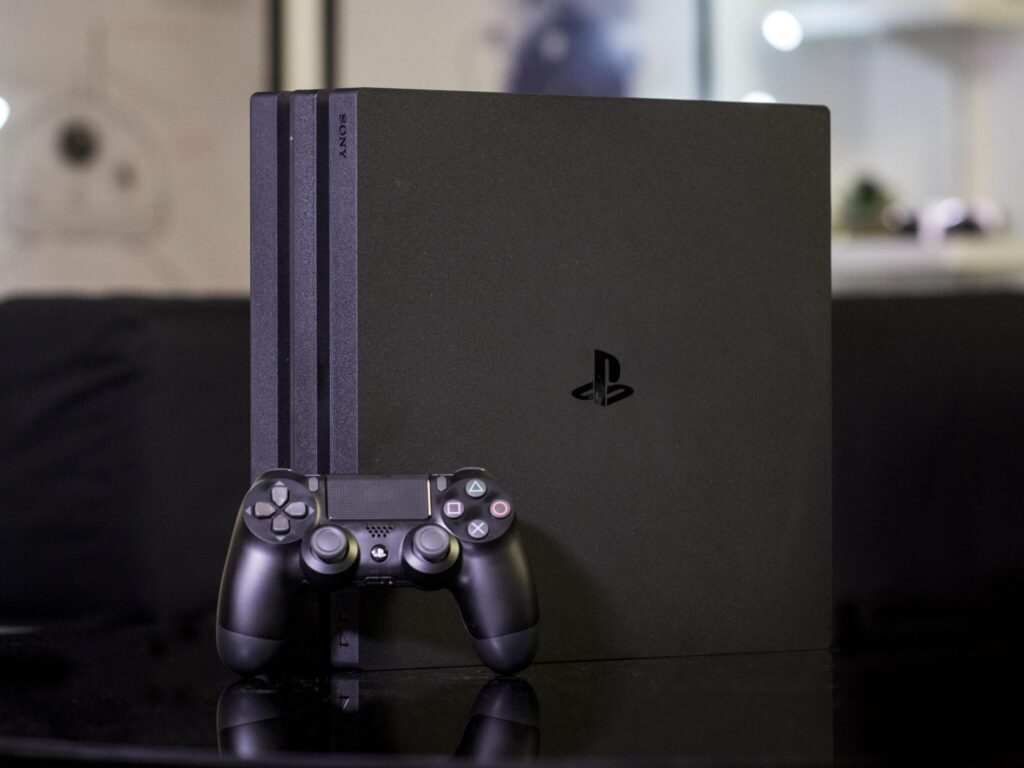 Gaming graphics compared with PlayStation: the PlayStation 4 Pro, the console the new iPhone is closest to.