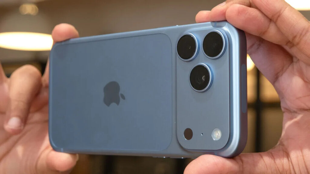 Shooting video on the iPhone 18 Pro Max
