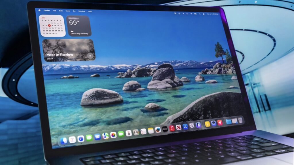 macOS Tahoe on a MacBook Air M1