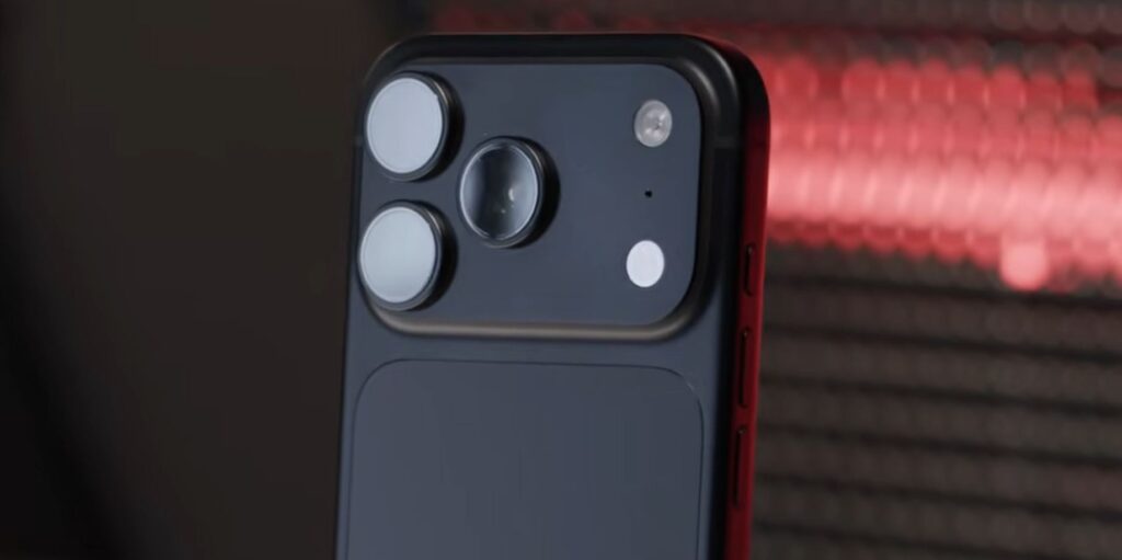 Rear view of the iPhone 18 Pro