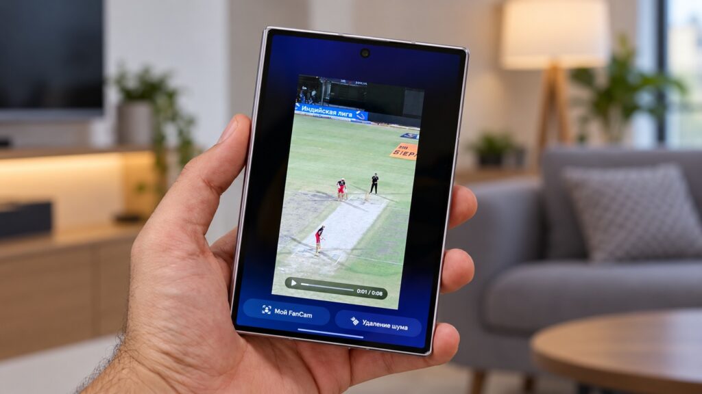 The new My FanCam feature in Samsung Gallery