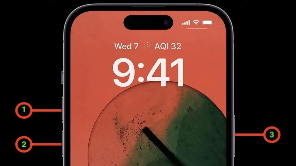 Steps for force restarting an iPhone