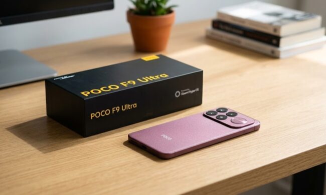 POCO F9 Ultra Hands-On: 185 Hz Screen, 8,050 mAh Battery and a 5x Periscope Camera in One Phone