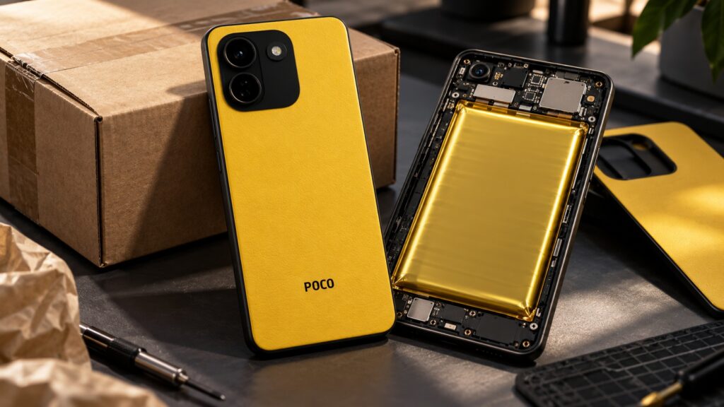 POCO X8 Power promotional poster