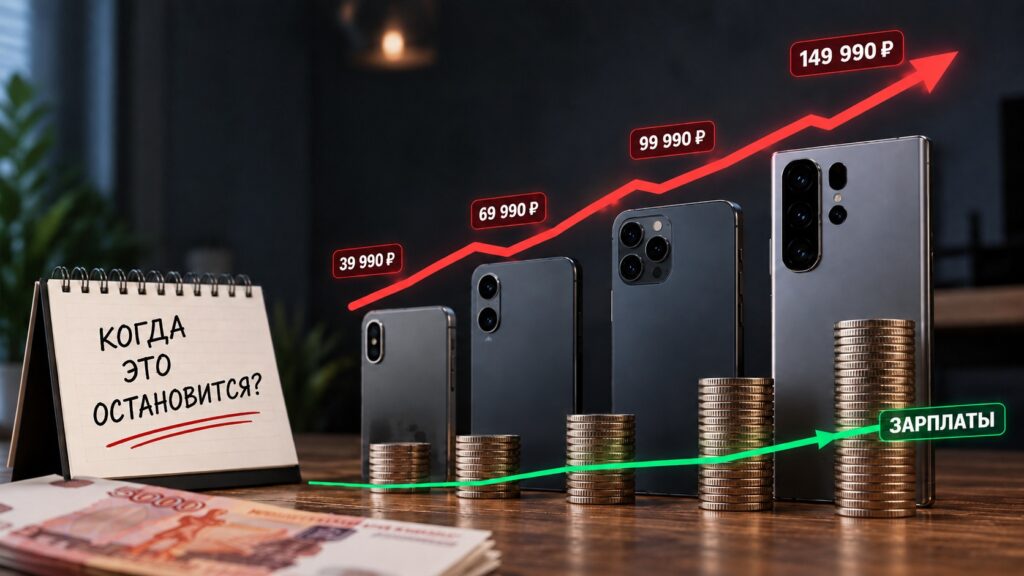 Smartphone prices are rising faster than wages