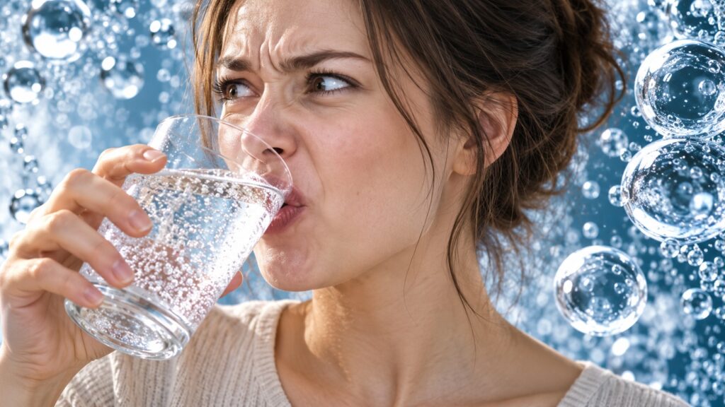 Sometimes it is the gas bubbles themselves that give soda its refreshing effect