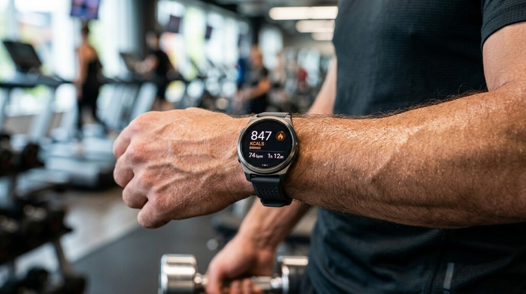 The higher the body-fat percentage, the less accurate the device's calorie data becomes.