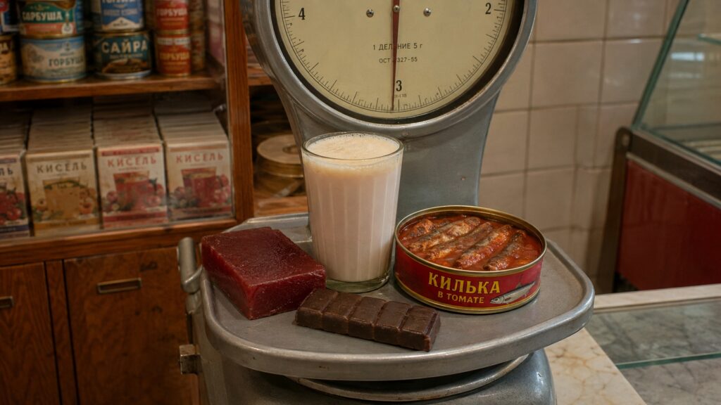 Some Soviet-era foods really did have a taste that is hard to put into words. Photo.