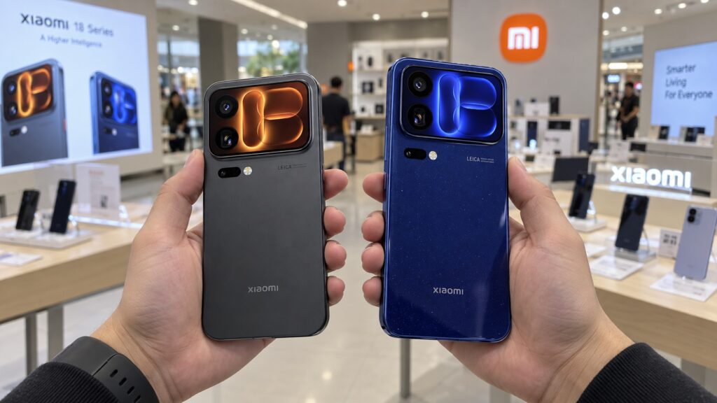 Xiaomi 18 Pro and Xiaomi 18 Pro Max smartphones