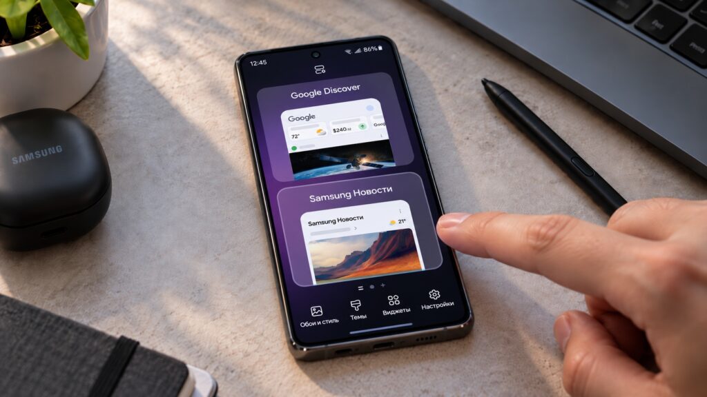 Turning off unnecessary features on a Samsung phone