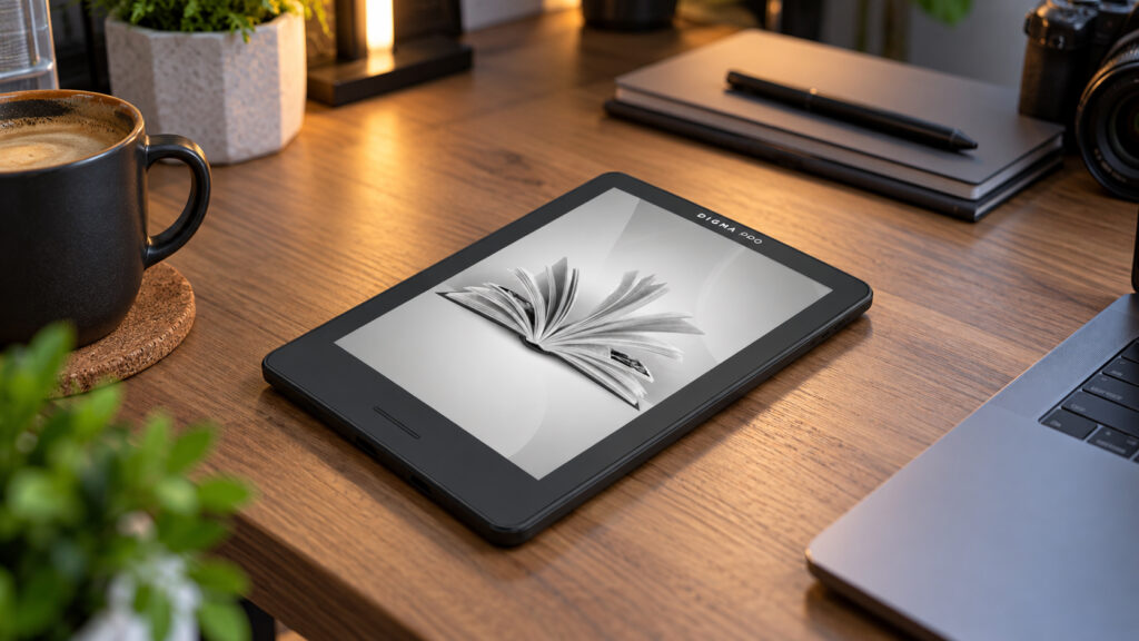 Digma Pro Moon 6 on a table