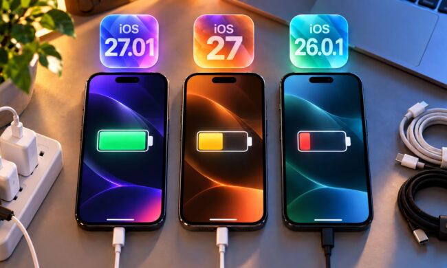 iOS 27.0.1 Battery Life: How Six iPhones Compare With iOS 27 and iOS 26.0.1