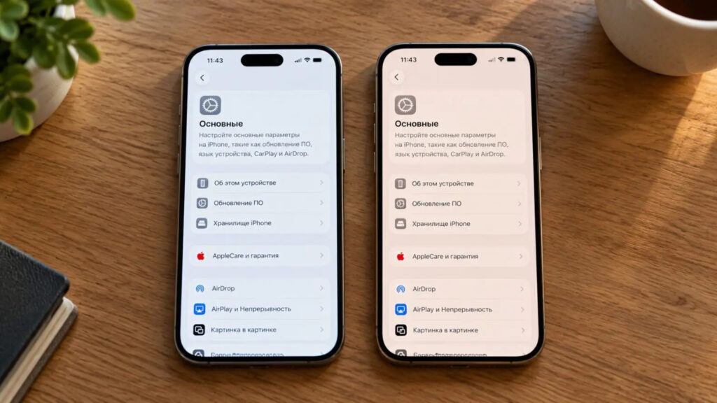 iPhone 18 Pro displays with different colors