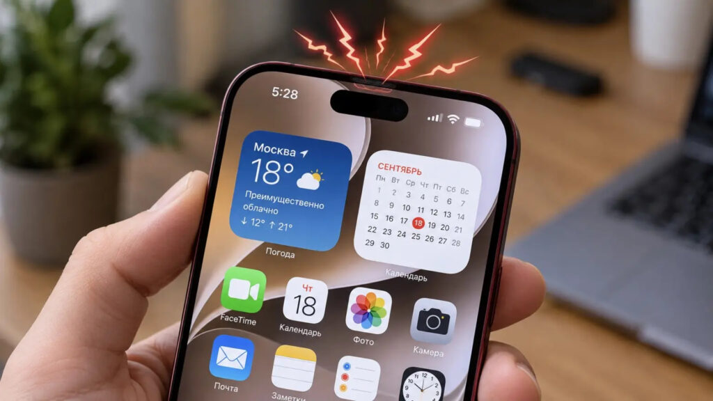 Crackling speaker in iPhone 18 Pro