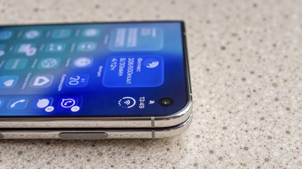 The iPhone Duo side button with a built-in Touch ID sensor