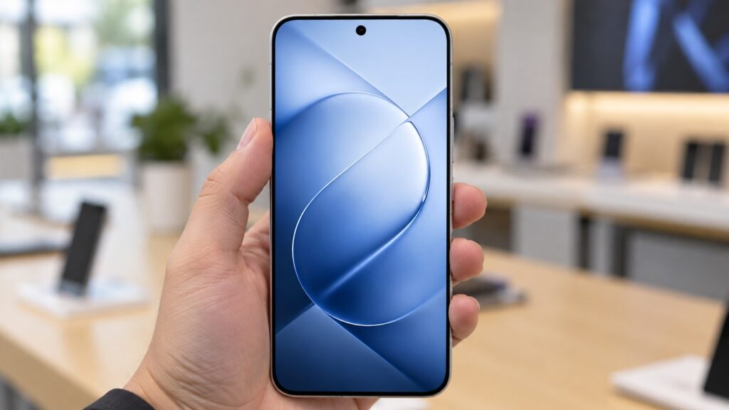 The display of the iQOO 16 smartphone